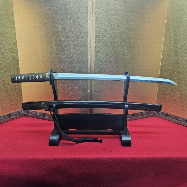 02-3224　無銘 Mumei　脇差 wakizashi