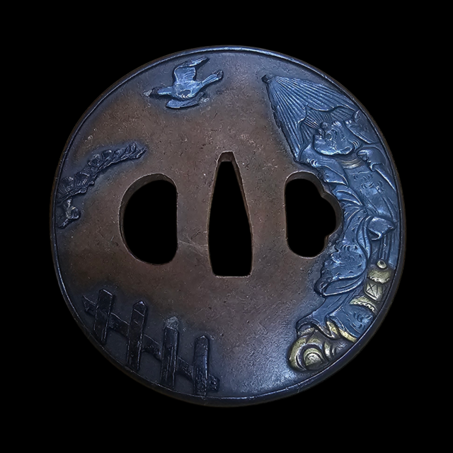 03-553　蟻通図　水戸金工