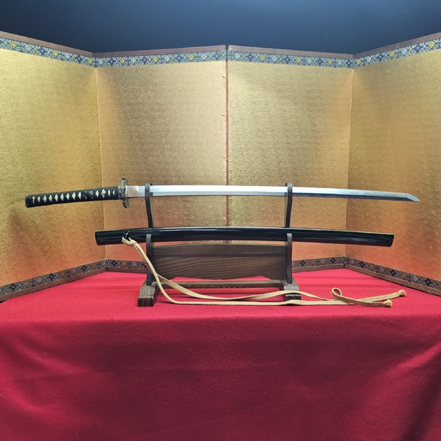 01-3190　備前國住長船七兵衛征尉祐定　bizen-koku-jyu-osafune-shichibe-no-jyo-sukesada 刀 katana (複製)